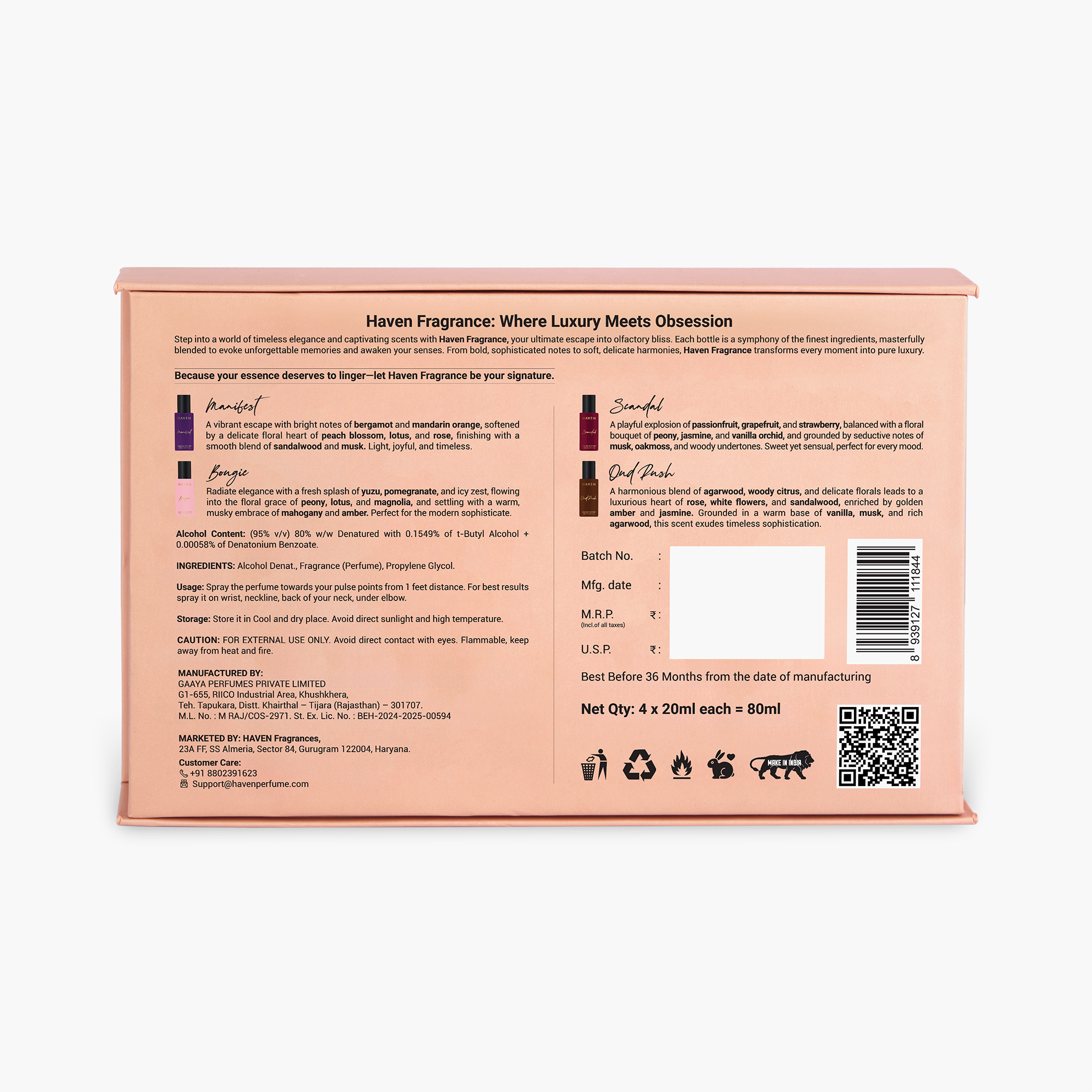 Luxury Perfume Discovery Set (For Women)